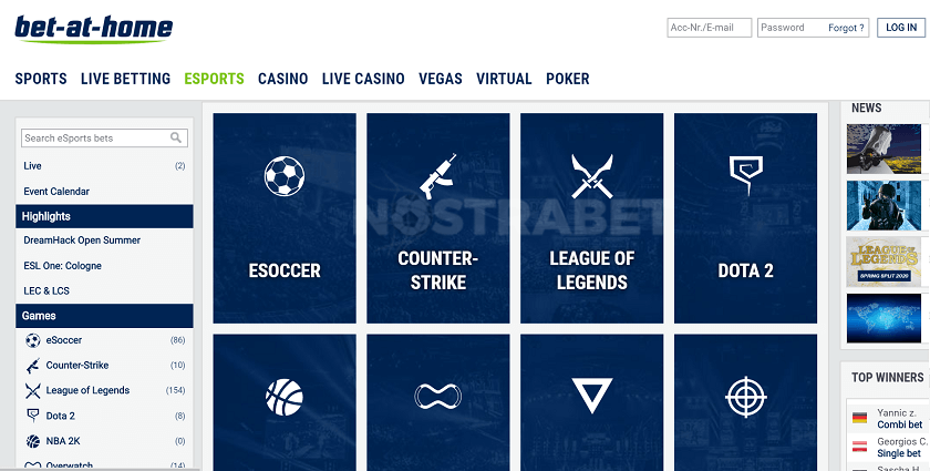 Bet at Home eSports