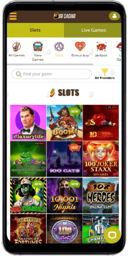 Bob casino app