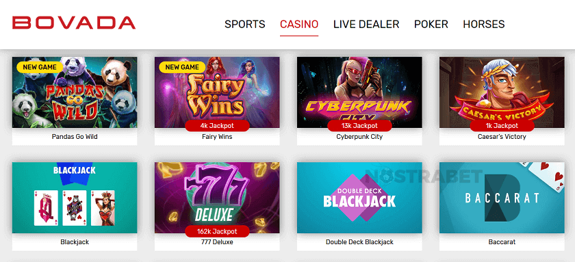 Bovada casino