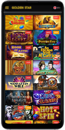 Golden Star mobile casino