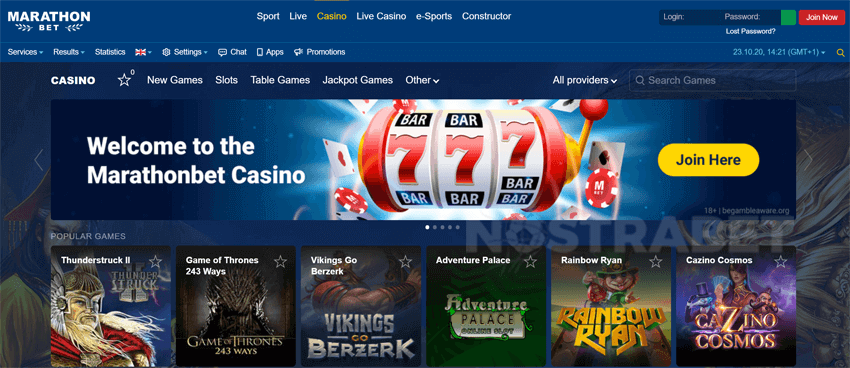 marathonbet casino