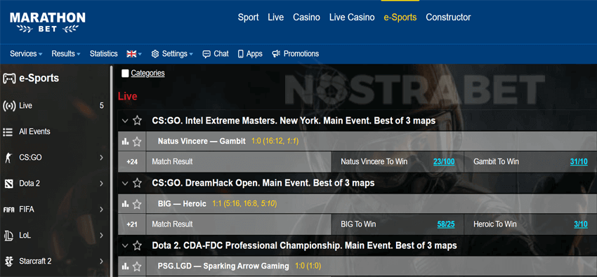 marathonbet esports betting