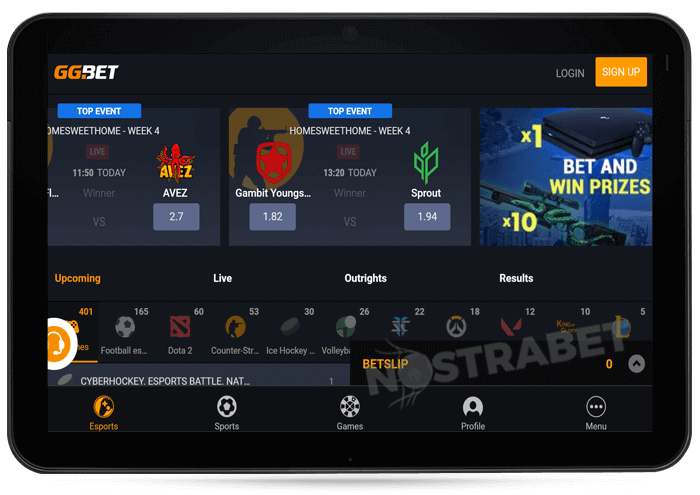 mobile website version of ggbet