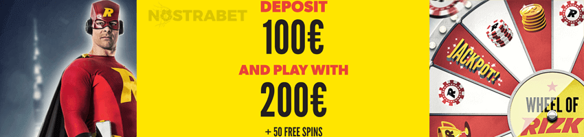 rizk casino
welcome offer