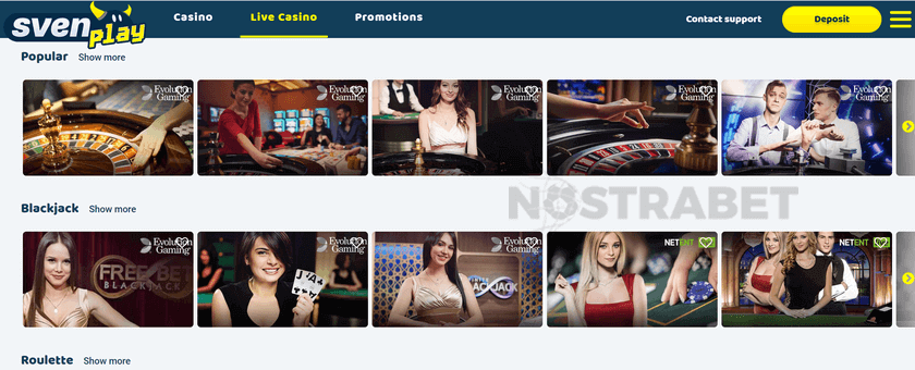 svenplay live casino