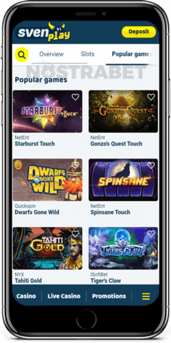 svenplay mobile casino version