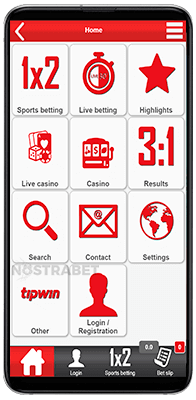 TipWin mobile version